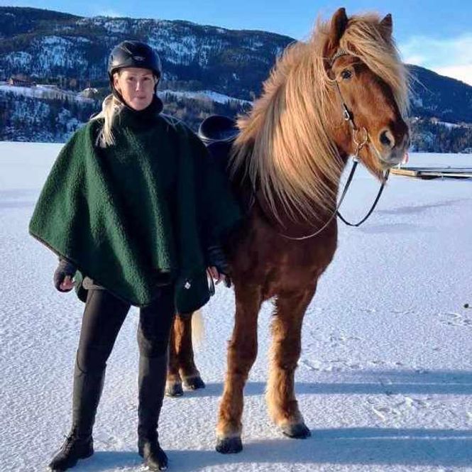 Hovedbilde Poncho 100% ull