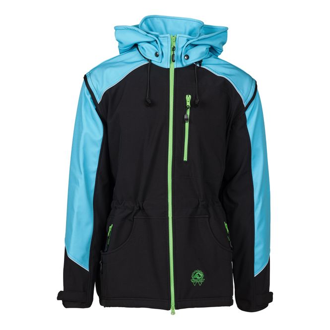 Main Image Canelana Dog Trainer Jacket black/turquoise XXS