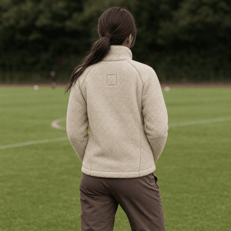 Grimsbu - light beige - 100% merino wool jacket