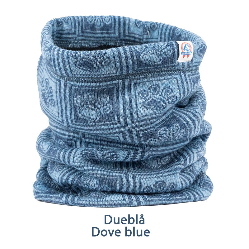 Rana neck warmer - merino wool lined with fleece - paw 