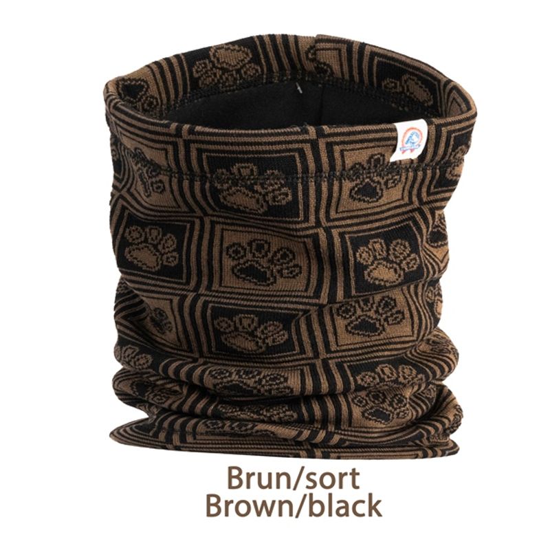 Rana neck warmer - merino wool lined with fleece - paw 